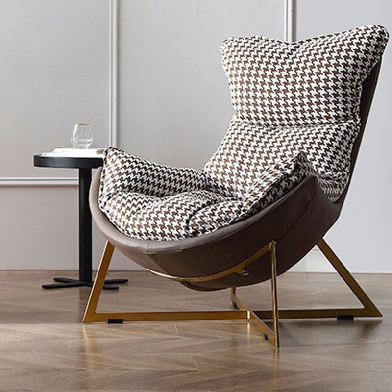 Faux Leather Accent Chair Armless Chair for Living Room, 29.52" Wide