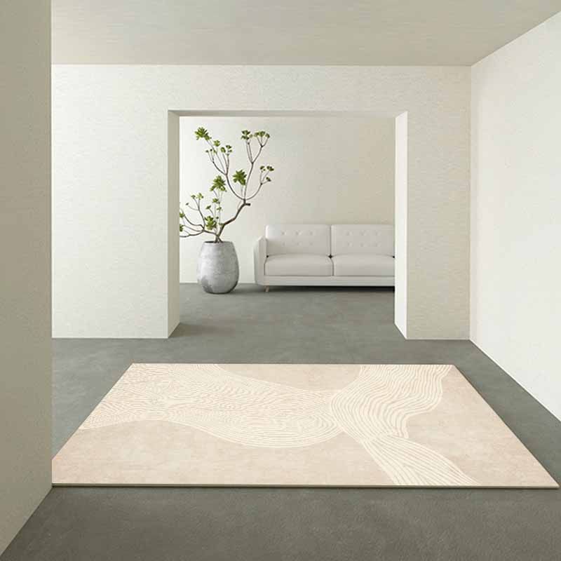 Artistic Polyster Indoor Rug Trendy Carpet Friendly Washable Non-Slip Area Rug for Home Decoration