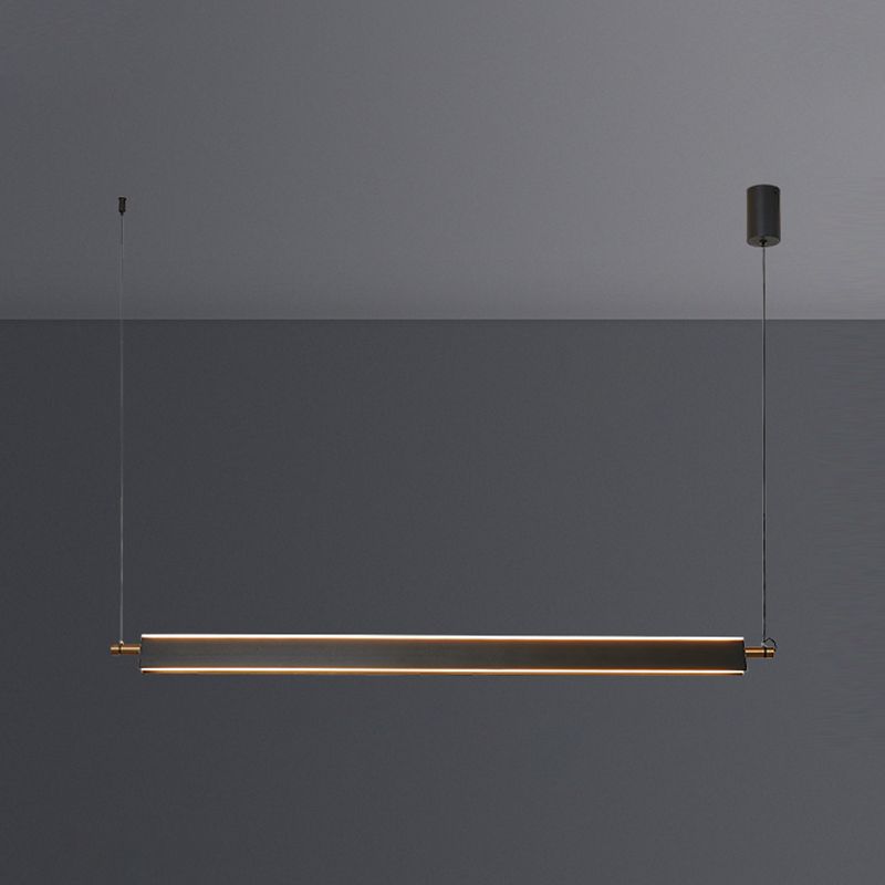 LED Linear Pendant Chandelier Contemporary Pendant Lighting for Living Room