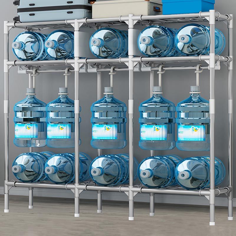 Contemporary Wardrobe Armoire with Shelves Steel Wardrobe Closet for Home