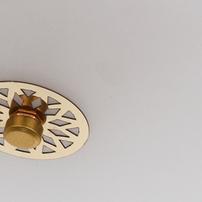 Modern Glass Ceiling Lamp Simple Flush Mount Light Fixture for Bedroom