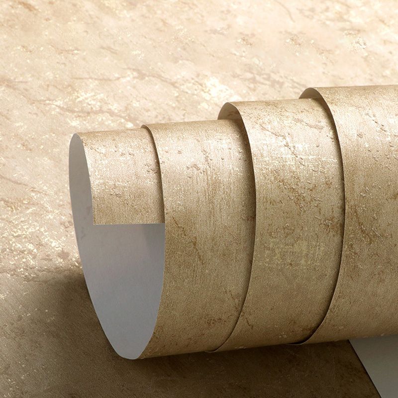 Neutrale kleur marmerlook behangrol, vlekbestendige wandbekleding voor slaapkamerdecoratie