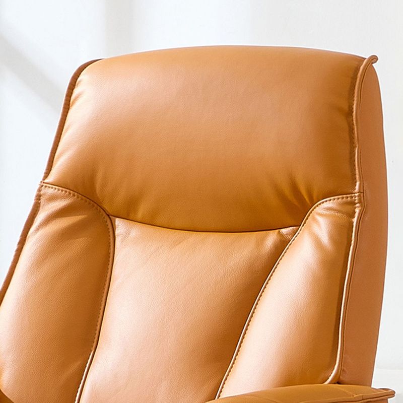 Indoor Upholstery Chair Recliner Genuine Leather Recliner with Ottoman