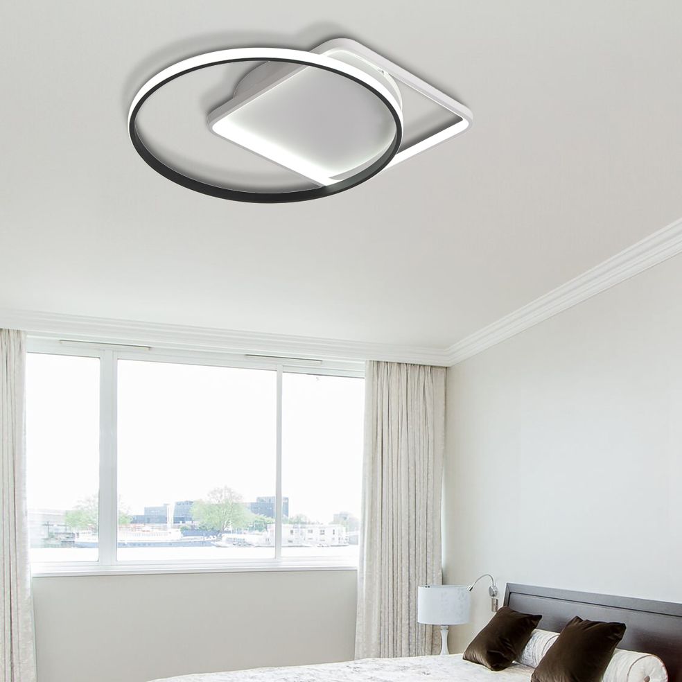 16"/19,5" gemengd inbouwlichtarmatuur modern wit creatief inbouwlicht met warme/witte verlichting