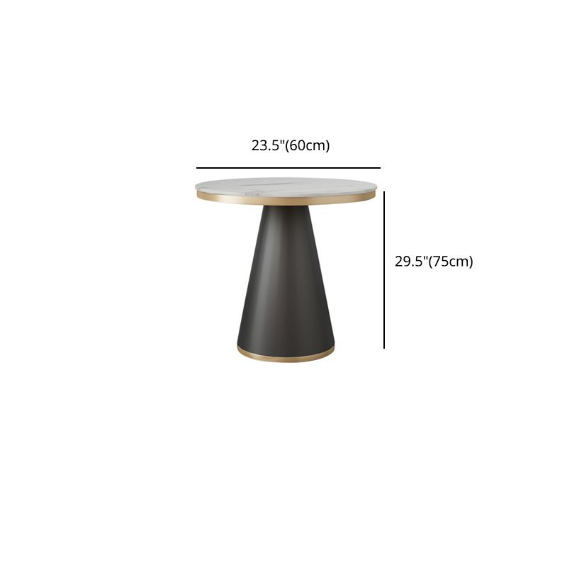 Leather Upholstered Chair Set Scandinavian 1/2/5 Pieces White Dining Table and Chairs