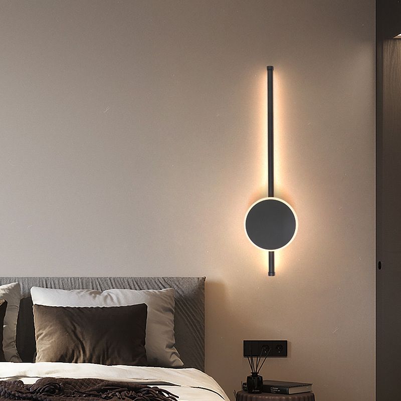 Linear Wall Sconce Lighting Modern Wall Light Fixture Metal 2 Light Wall Lights