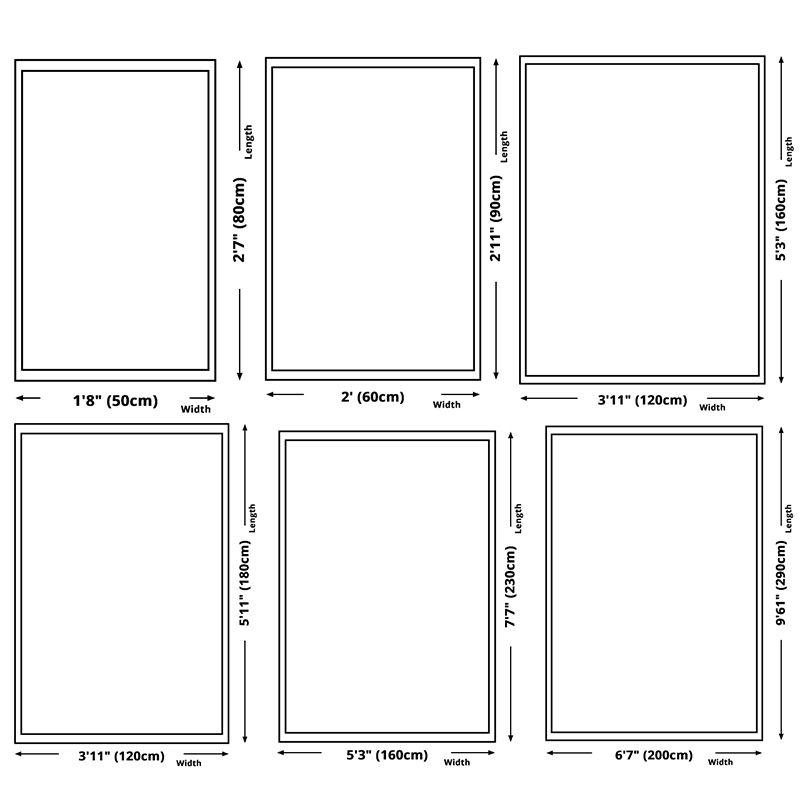 Vierkleuren vintage gebied tapijten polyester bloem tapijt niet-slip achterste binnenkap voor woonkamer