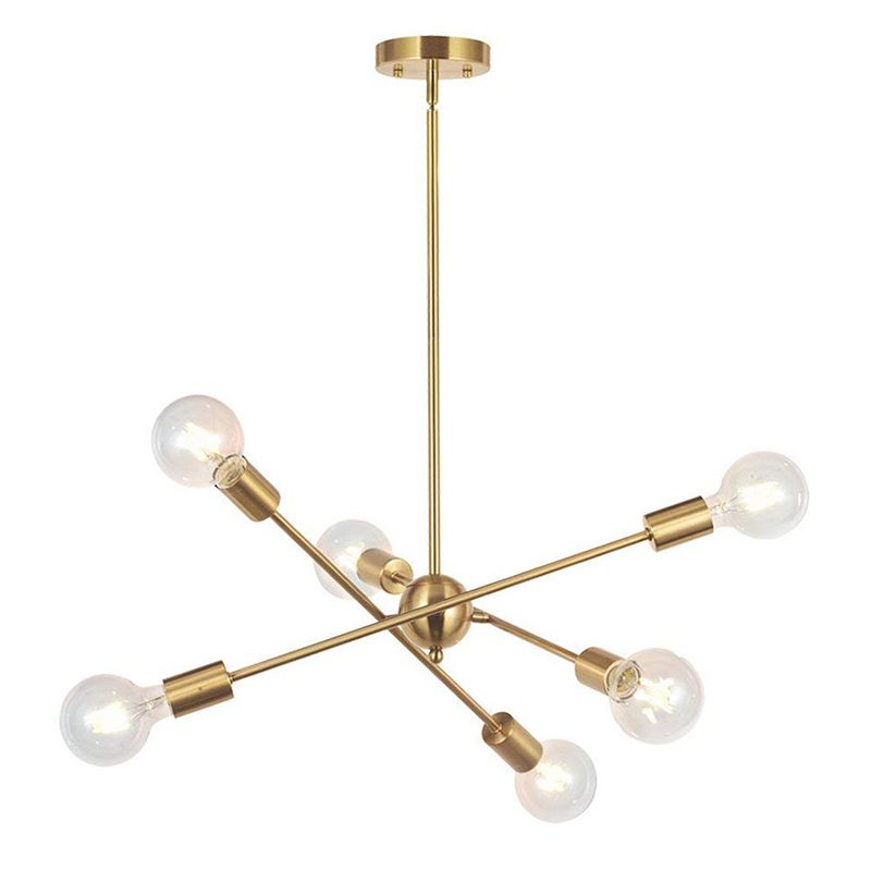 Lampada a bulbo esposto industriale Lampada a sospensione in metallo Light per soggiorno