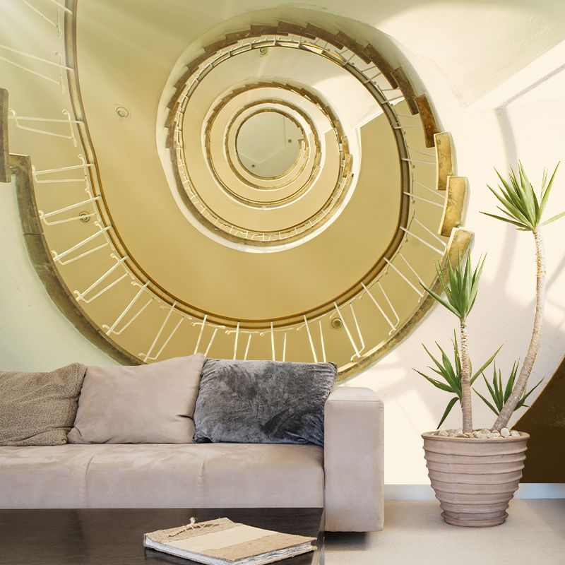 Space Extension Wall Mural Wallpaper for Meeting Room, Moisture Resistant