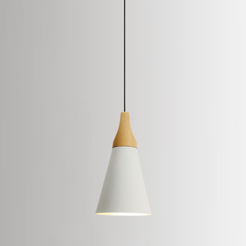 Contemporary Hanging Light Metal Shade Pendent Lighting Fixture for Sitting Room