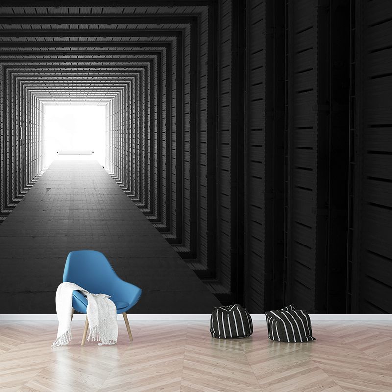 Spatial Extension Full Size Wall Covering for Dining Room, Moisture Resistant