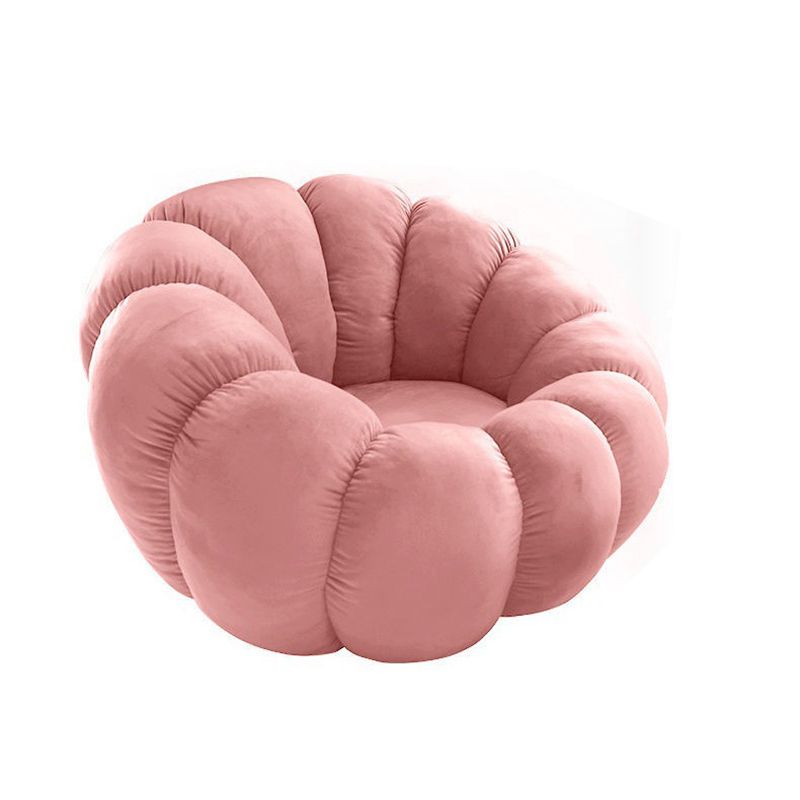 Modern Arm Chair, Wool Upholstered Fixed Back Accent Chair, 38.5"(W) X 39"(D) X 25.5"(H)