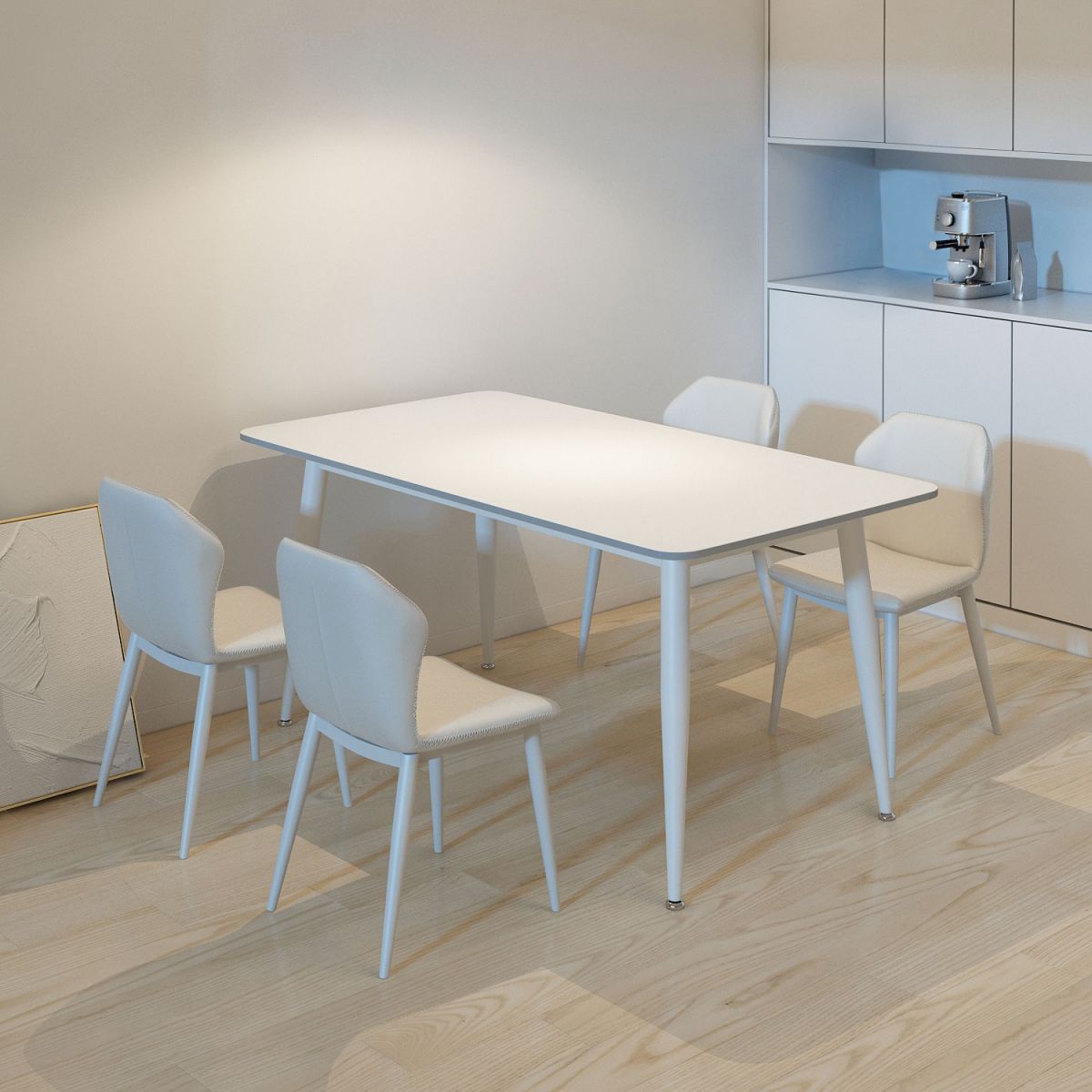 4 Legs Dinner Room Kitchen Table Rectangle Dining Room Table