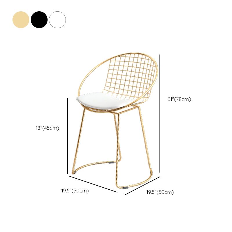 Metal Counter Table Set 1/2/3 Pieces Contemporary Round Pub Table Set