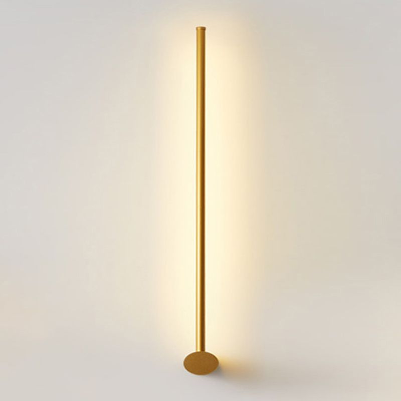 Moup de montant à bande longue lumière simple, application murale de surface LED simple pour le couloir