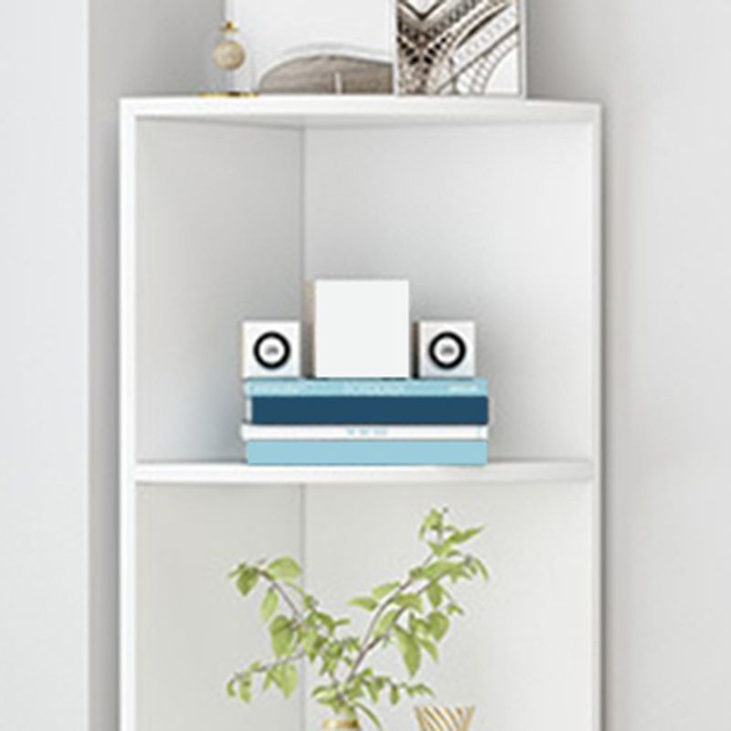 Wood 11.81" Wide Accent Chest with Shelves Contemporary Chest