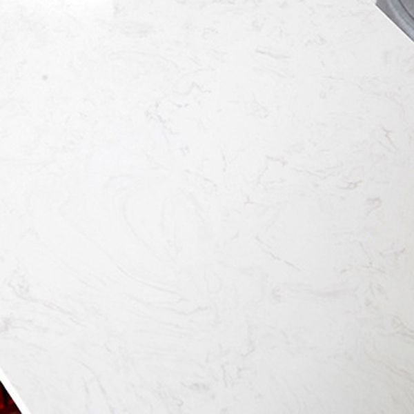 Bar Height Pub Table Glam Style Rectangle Bar Table with Stone Top