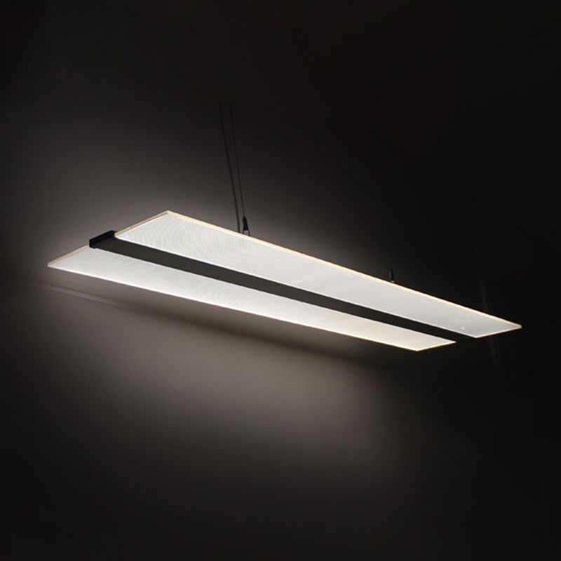 Kit de lámpara colgante de acrílico lacinaje de LED acrílico lámpara de luz escamosa con luz en cálido/blanco/natural