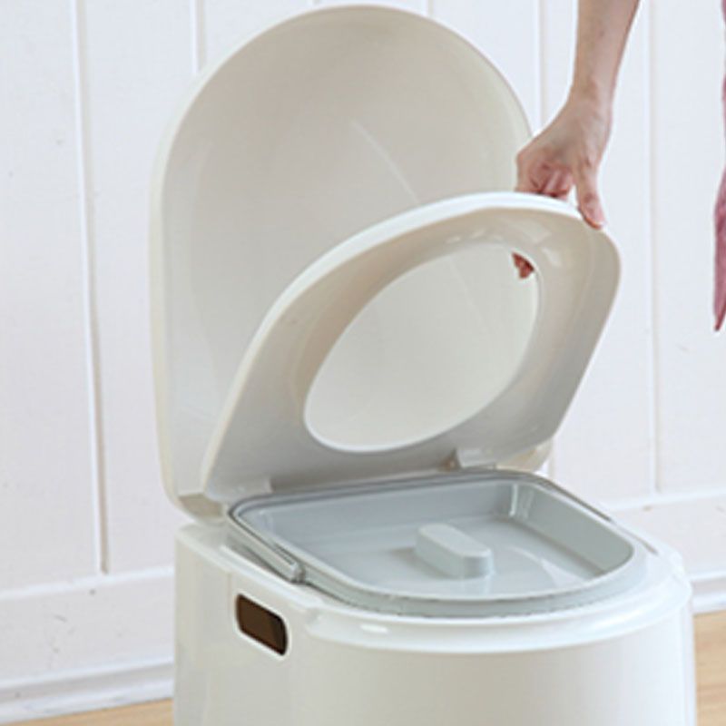 Contemporary Plastic Toilet Floor Mounted Toilet Bowl for Bathroom