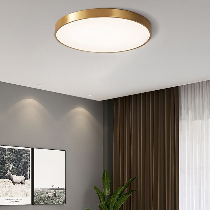 Luminaire de plafond encastré moderne en métal