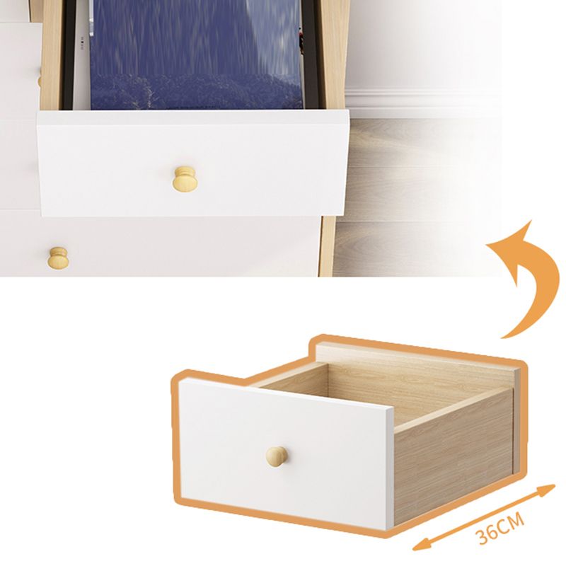 Wooden Storage Chest Ultra Modern 14.82 Inch Width Storage Chest Dresser