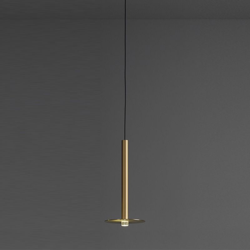 Metal Linear Hanging Lights Modern Style 1 Light Hanging Mount Fixture pour le chevet