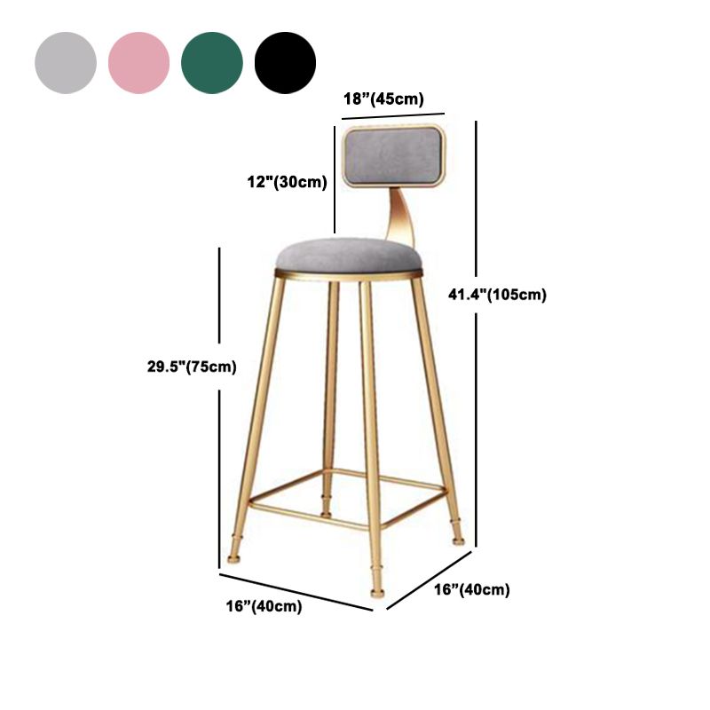 1/3 Pieces Glam Iron Bar Table Set Rectangle White Stone Top Bistro Set with Footrest