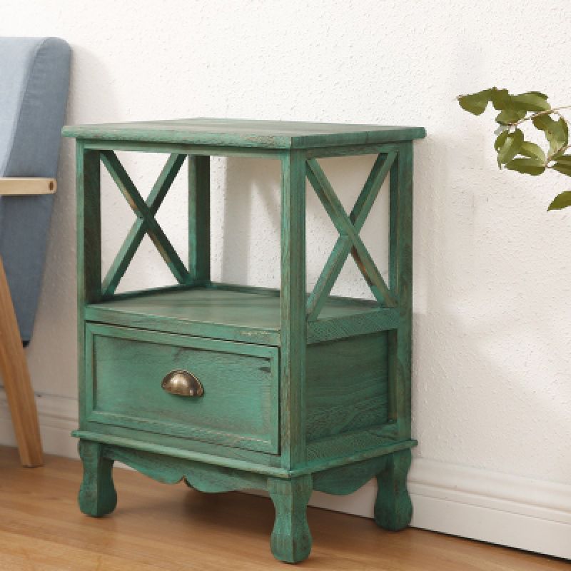17.71" L * 11.81" W Accent Cabinet 3/2/1 - Drawer and 1 - Door Chest