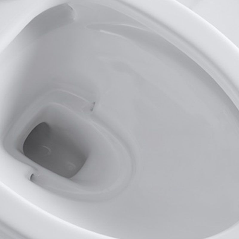 Modern Porcelain Toilet Floor Mount Siphon Jet One-Piece Toilet Flush Toilet
