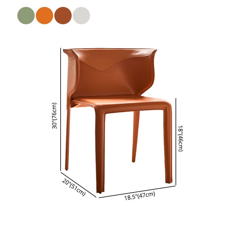 Comedor Silla de Comedor Contemporánea Silla Orejero de Metal con Brazo