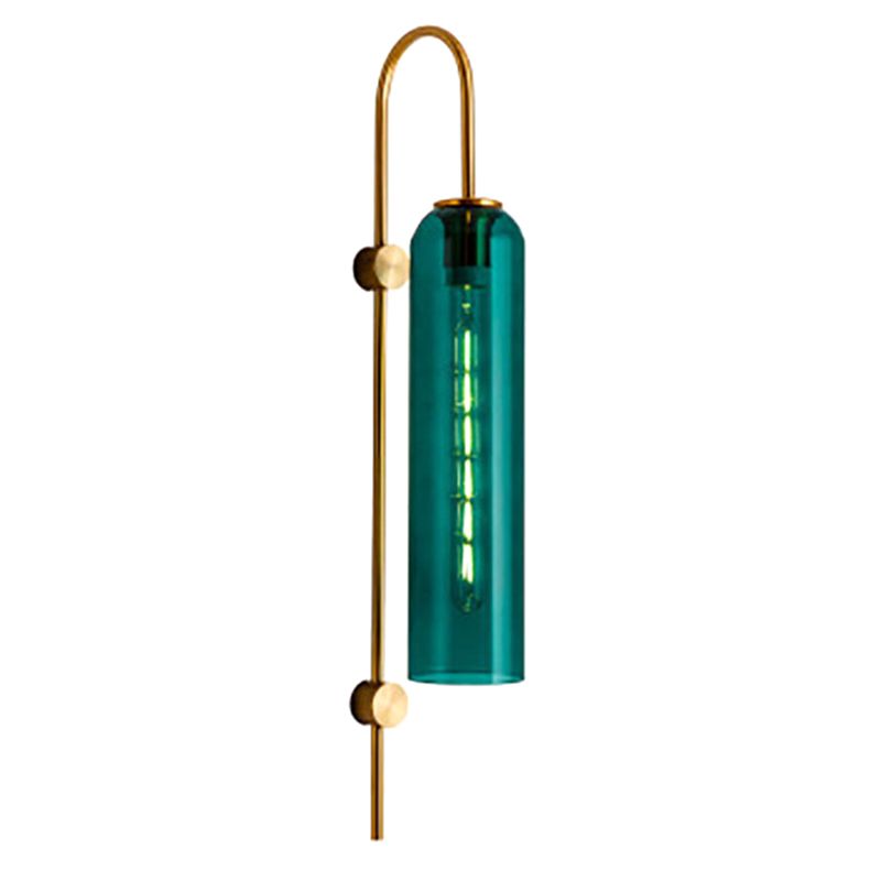 Postmoderne Einfachheit Zylinder Wandleuchte Glaswandleuchten für Schlafzimmer