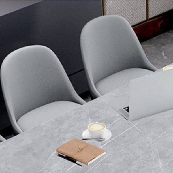 Modern Style 1/2/7 Pieces Dining Set with Gray Chair Kitchen Set for Dining Room