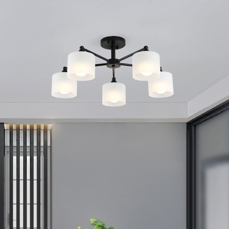 Lampade a sospensione di vetro contemporanei per le lampadario per soggiorno per soggiorno per soggiorno