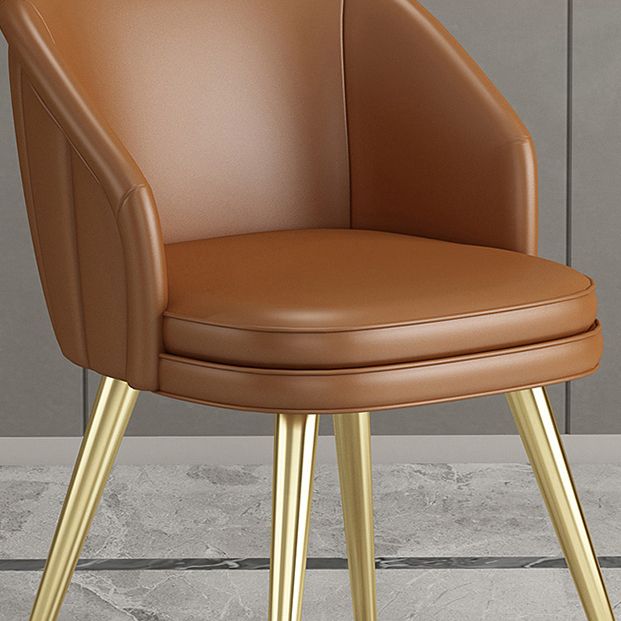 Contemporary Dining Set 1/5 Pcs Rectangle Stone Dining Table with Upholstered Chairs