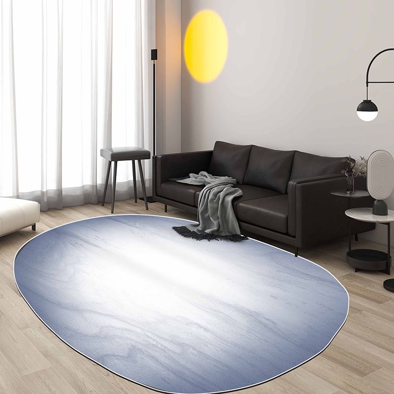 Tapis Chic à blocs de couleurs, moderne, en lin, antidérapant, pour la décoration de la maison
