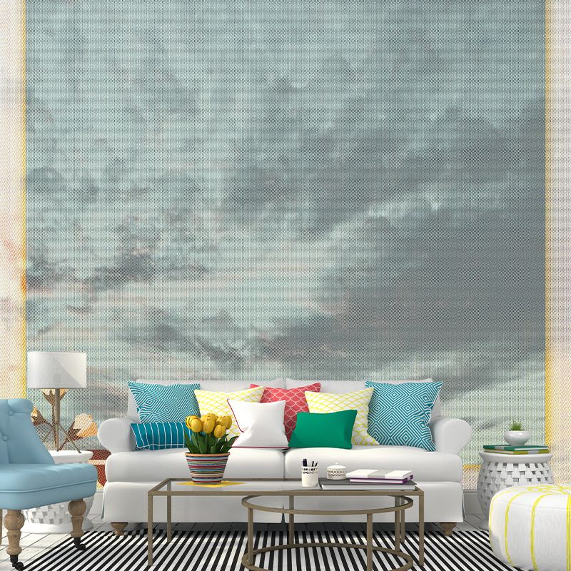 Environment Friendly Mural Wallpaper Abstract Illustration Indoor Wall Mural