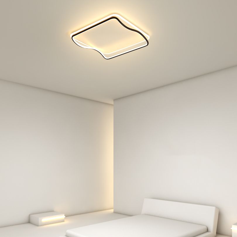 Modern Ceiling Light Fixtures with Silicone Shade LED Flush Mount Ceiling Light Fixture