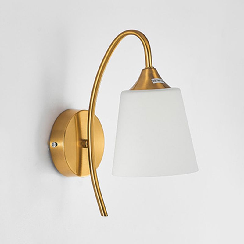 Light Luxury Iron Wall Light Sconces Geometry Shape Sconce Lights for Bedroom