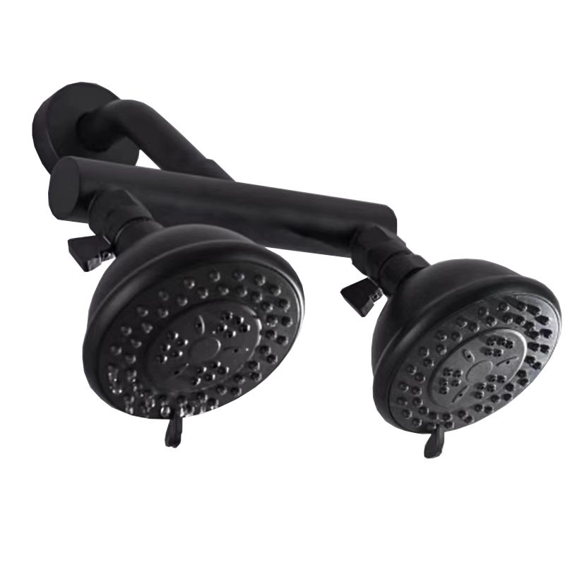 Contemporary Style Shower Head Double Bathroom Shower Heads with Round Shape