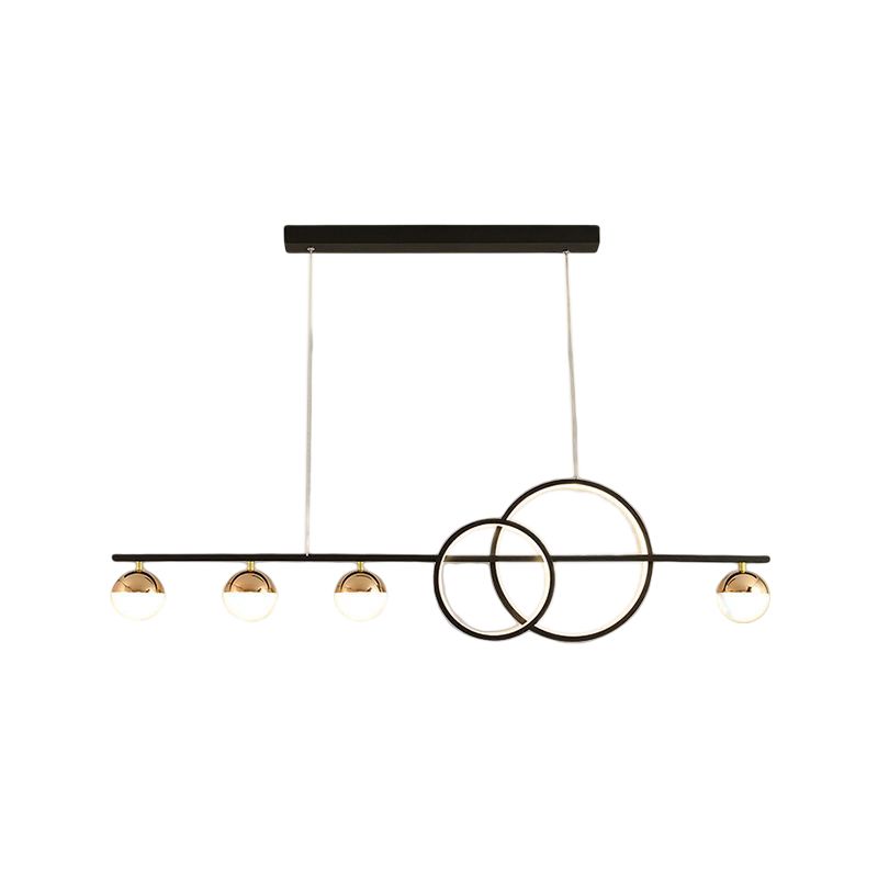 Hanging Island Lights Modern Chandelier Light Fixture for Dining Room