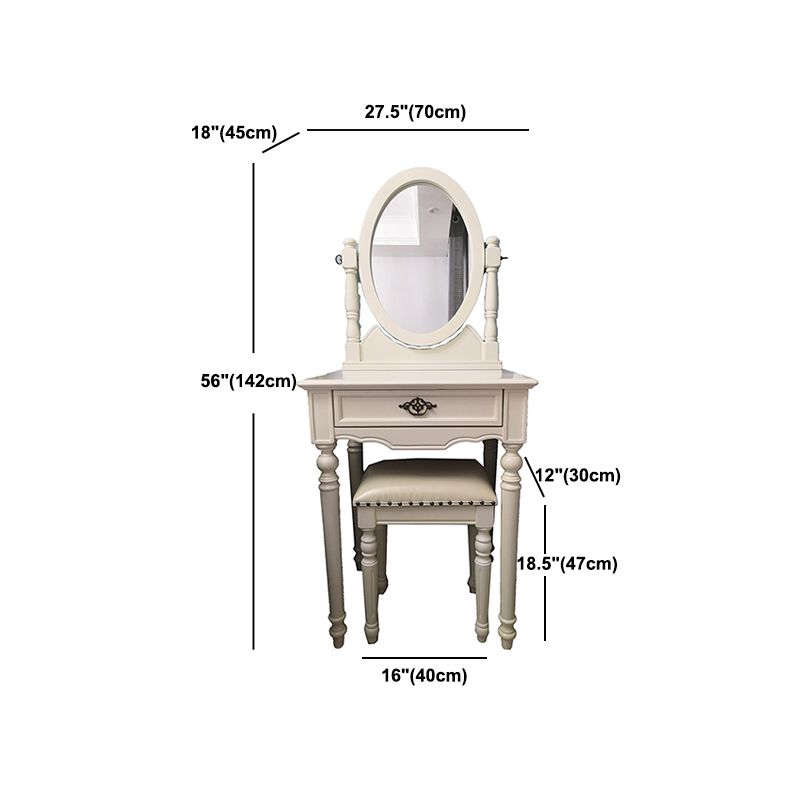 Wooden Vanity Dressing Table Traditional Vanity Makeup Table Set