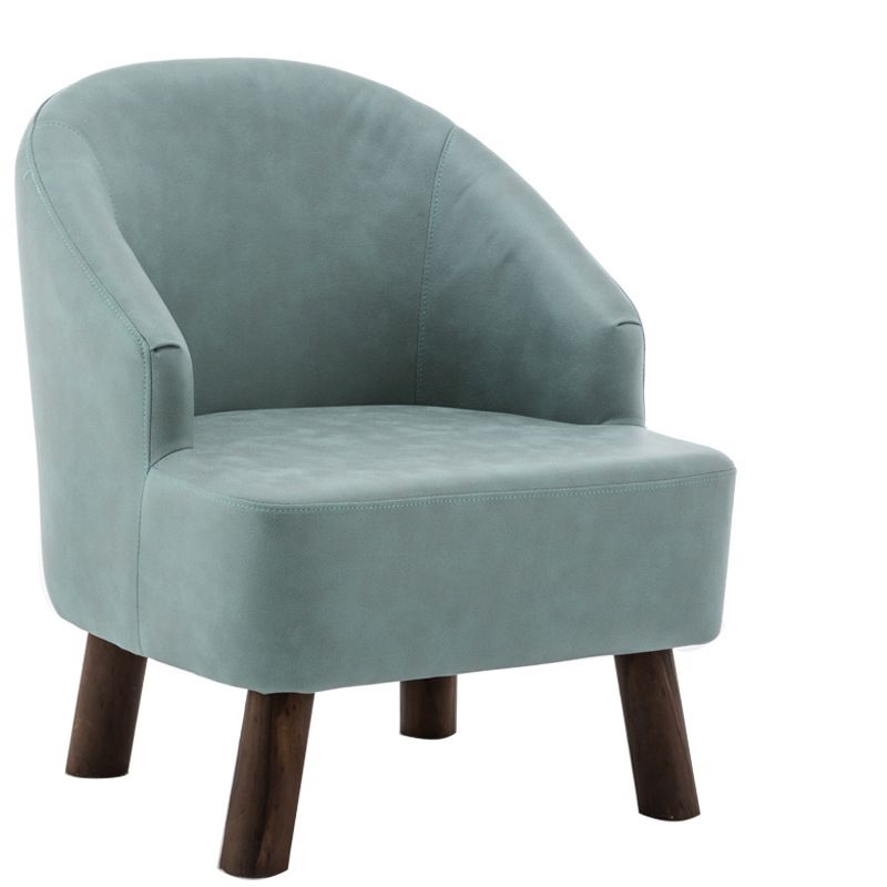 Barrel Chair 22.44" L x 14.96" W x 25.98" H Barrel Accent Chair for Living Room