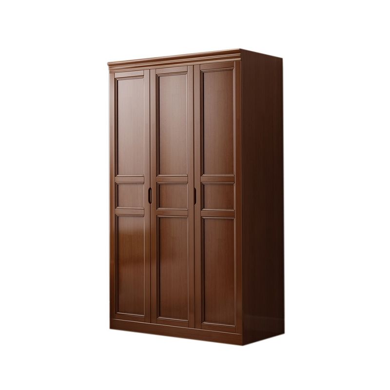 Matte Finish Rubberwood Cabinet Traditional Bedroom Storage Cabinet