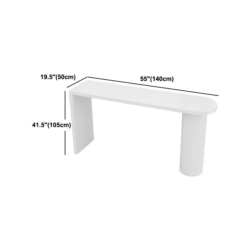 Modern 1/2/5 Pieces Bar Table Set Rectangle Bar Table with High Stools for Home