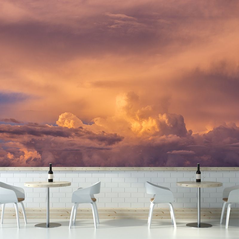 Creative Sky Cloud Wallpaper Mural Minimalistic Waterproof Bedroom Wall Decor
