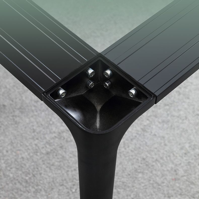 Modern Dining Room Furniture Set 1/4/5 Pieces Sintered Stone Dining Table Armless Chairs