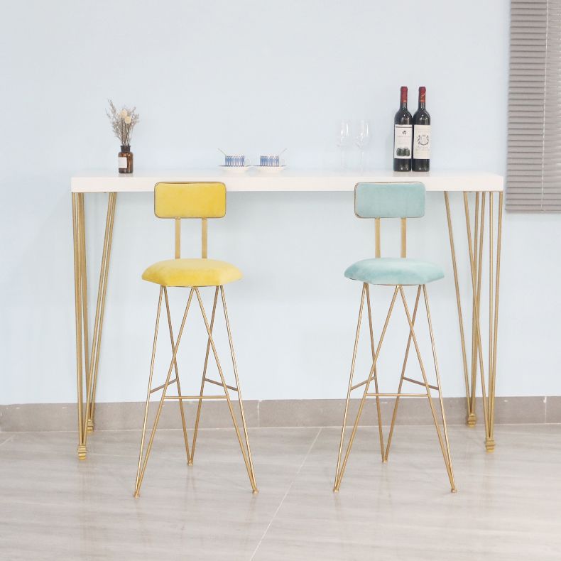 1/3/5 Piece Solid Wood Bar Table Set Matte Finish Home Bar Stool and Table Set