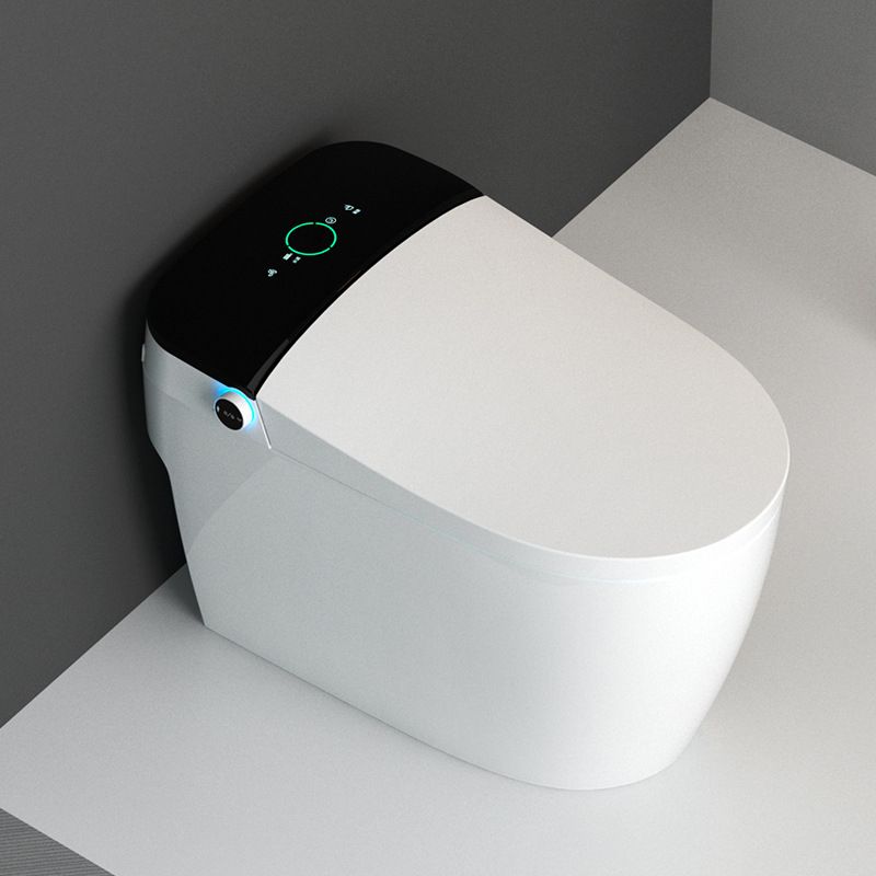 Modern One Piece Toilet Floor Mounted Ceramic Flush Toilet with Toilet Seat