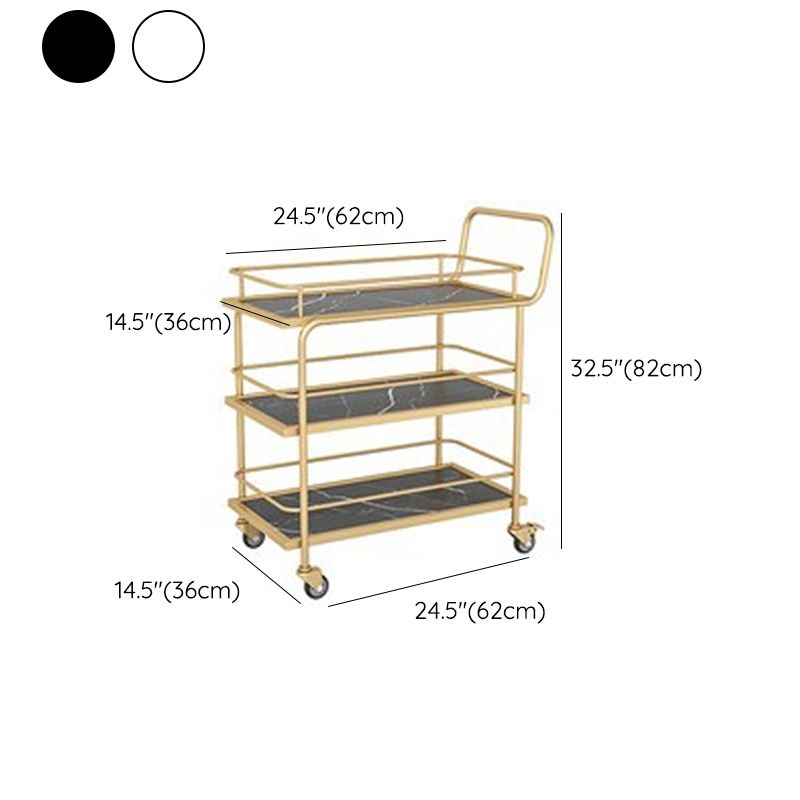 Rolling Contemporary Prep Table Metal Prep Table for Kitchen Use