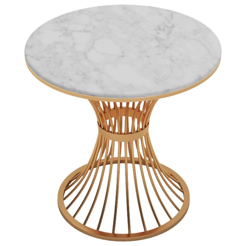 Modern Dining Set for Home 1/2/3/4/5 Pcs Round Dining Table Set with Padded Chairs